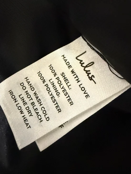 ◾️Lulu's Black Sequin Slip Mini Dress◾️ - Picture 6 of 8